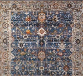 Gabardin Halı 7/24 Serisi 0727 Lacivert Salon Oturma Yatak Odası Halısı thumbnail 2