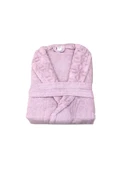 Royam Redline %100 Pamuklu Kısmi Kadife Tekli Bornoz - 7