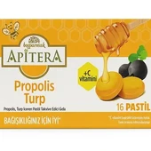 APITERA PROPLIS KARA TURP 16 PASTİL - 1