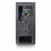 Thermaltake View 200 TG 650W 80+ USB 3.2 ARGB ATX Mid Tower Siyah Kasa thumbnail 5