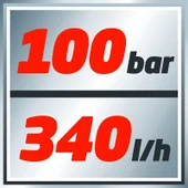 Einhell TC-HP 1334 Basınçlı Yıkama Makinesi thumbnail 6