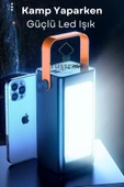 Yussraw 70.000 Mah Dijital Göstergeli Gerçek 70.000 Mah 22.5w Pd Hızlı Şarj Işıklı Kamp Powerbank - 4