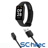 ScHitec Mi Band 8/8Pro/8Active/9/9Pro/9Active/10 &  Redmi Band2/Watch3/3Active/Watch4/4Active/Watch5/Active/5Lite Uyumlu 1m USB-A Manyetik Şarj Kablosu - 3