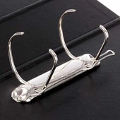 Kraf 2 Halkalı D Mekanizmalı Geniş Klasör A4 Siyah 700 Sayfa Kapasiteli 10 lu Paket - 3