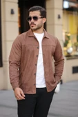 Erkek Süet Ceket Gömlek thumbnail 1