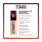 Loreal Paris Uzun Süre Kalıcı Fondöten - Infaillible 24h Fresh Wear 120 Vanilla 30 ml - 3