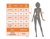 Kadın Uzun Kollu Tek Omuzu Açık Dantelli Viskon Iki Iplik Bluz thumbnail 4