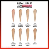 Loreal Paris Infaillible 32H Fresh Wear C Vitaminli Fondöten - 140 Golden Beige - 8
