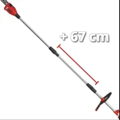 Einhell GE-LM 36/4 1 Li Solo Akülü Çit ve Dal Budama - 2