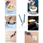 Periboia 4 Parça Yanma Önleyici Mutfak Seti - Tencere Tabak Tutucu Ve Fırın Eldiveni - 3