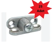 Kelebek Bağlantı, Çektirme Zamak-Metal Köşe Birleştirme Kelebek Bağlantı (25 Adet) thumbnail 1