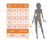 Kadın Yüksek Bel Yarı şerit Pul Payetli Dalgıç Tayt thumbnail 9