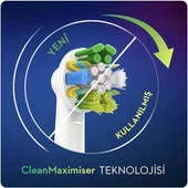 Oral-B Floss Action Clean Maximiser 4'lü Diş Fırçası Başlığı - 6