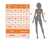 Kadın Uzun Kollu V Yakalı Aerobin Bluz thumbnail 5