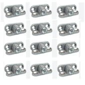 Kelebek Bağlantı, Çektirme Zamak-Metal Köşe Birleştirme Kelebek Bağlantı (12 Adet) thumbnail 1