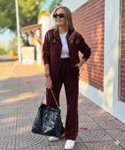 Kadın Uzun Kollu önden Fermuarlı Pul Payetli Alt üst Viskon Iki Iplik Takım thumbnail 1