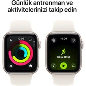 Apple Watch Se 3 Gps, 40 mm Yıldız ışığı Alüminyum kasa ve Yıldız ışığı Spor kordon - m/l thumbnail 6