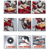 Einhell TC-SM 2531/1 U Gönye Kesme Testere thumbnail 5