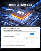 UGREEN MFi Sertifikalı Lightning to 3.5mm Aux Dönüştürücü Adaptör, Siyah, 30756 thumbnail 3