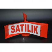 Oto Üstü Rüzgar Gülü FırFır Tabela Satılık-Kiralık Çift Taraflı - 1