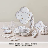 Karaca Stream Bone Destina 34 Parça 6 Kişilik Kahvaltı Takımı thumbnail 3
