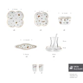 Karaca Stream Bone Destina 34 Parça 6 Kişilik Kahvaltı Takımı thumbnail 2