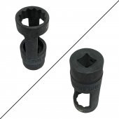 Dizel Enjektör Lokması - 22mm - 12 Köşe Yıldız - 1/2" - 1