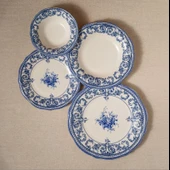 Fecra Majestic Blue 24 Parça Yemek Takımı - 3