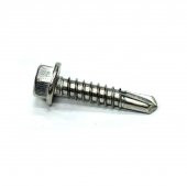 5.5x25 inox Paslanmaz Trapez Vidası x 10 Adet - 1