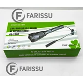 GOLD SILVER GS-2800 Profesyonel Şarj Edilebilir El Feneri ve Tüfek Feneri - 5