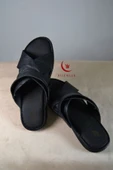 Erkek Çapraz Model Yumuşak Taban Sandalet&Terlik Hac, Umre ve Günlük Kullanıma Uygun thumbnail 12