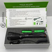 GOLD SILVER GS-2800 Profesyonel Şarj Edilebilir El Feneri ve Tüfek Feneri - 4