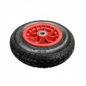 Rulmanlı Şişme Tekerlek - Plastik Jantlı - 330x90mm - 142Kg - 2