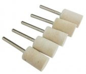 8x10 POLİSAJ KEÇESİ SAPLI 3mm SİLİNDİR - 2