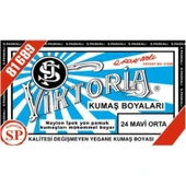 Viktoria Kumaş Boyası Orta Mavi (Adet) Viktoria - 1
