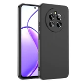 Moby Shop Realme 12 Plus Kılıf Kılıf İçi Kadifeli Esnek Kadifon Lansman Premium Silikon Kılıf - 1