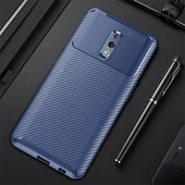 Moby Shop Oppo Reno Kılıf Karekarbon Desenli Şık ve Dayanıklı Torvex Premium Silikon Kapak - 1