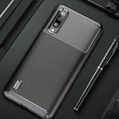 Royal Cover Xiaomi Mi A3 Kılıf El İzi Yapmayan Yüksek Kaliteli Silikondan Üretilmiş Premium Kapak RCV/Negro - 1