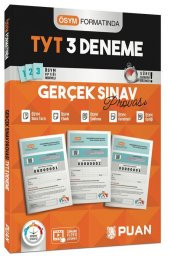 TYT 3 Deneme Gerçek Sınav Provası Puan Yayınları - 1