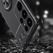 Royal Cover Huawei P30 Lite Kılıf Yüzüklü Şık Premium Silikon Kapak RCV/Ravel - 3