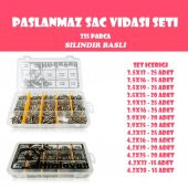 335 Parça YSB İnox Vida Seti - 1