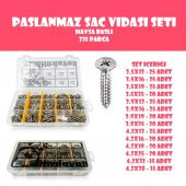 335 Parça YHB İnox Vida Seti - 1