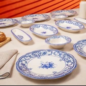 Fecra Majestic Blue 14 Parça Kahvaltı Takımı - 4