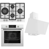 Ferre Flowart Serisi Beyaz Set (ED076 + QMS63CB +D078 ) - 1