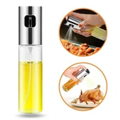 BUFFER® 100ml Kapasiteli Şeffaf Spreyli Yağdanlık Sosluk Yağ Püskürtücü Yağ Şişesi thumbnail 1