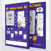 Buffer 32 Farklı Etkinlikli Kalem ve Silgi Hediyeli Eğitici Sihirli Etkinlik Tahtası thumbnail 5