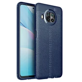 Xiaomi Mi 10T Lite 5G Kılıf Deri Silikon Yüzeyli Yüksek Kaliteli Sİlikondan Üretilmiş Premium Silikon Kapak RYC/Niss thumbnail 1