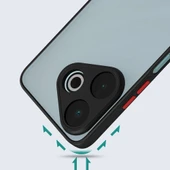 Moby Shop Vivo Y11S Kılıf Kenarları Renkli arkası Mat Rexa Premium Silikon Kapak thumbnail 5