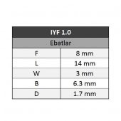 GWEST Yüksük Kablo Ucu 1.0 80 Adet - 3