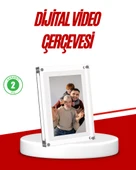 Şık ve Dekoratif 7 İnç Dijital Fotoğraf Çerçevesi – Anılarınızı Sergileyin - 1